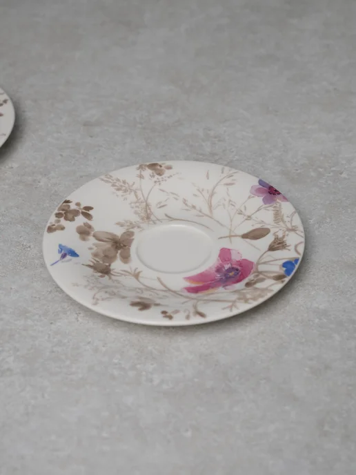 Villeroy & Boch Блюдце 16 см, Mariefleur Basic, Премиум-Фарфор, синий, фото 2