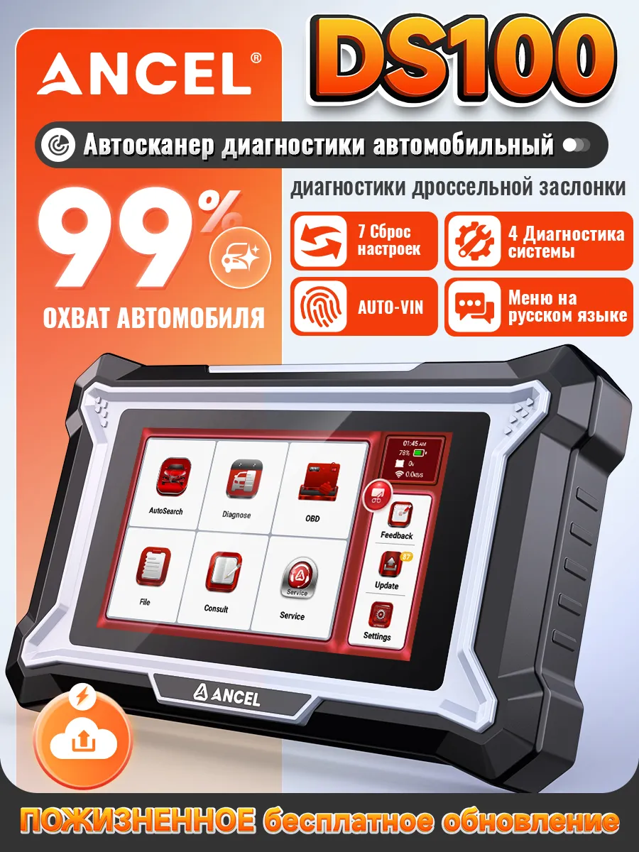 OBD2 автосканер для диагностики автомобиля