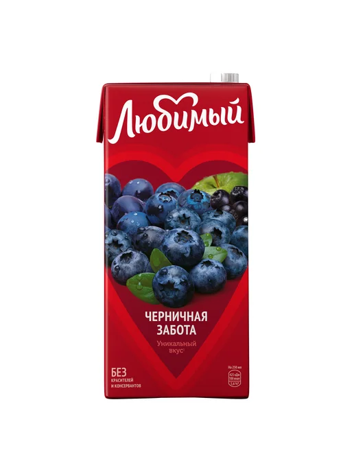 Любимый Напиток со вкусом Черники 0.95л, 950 мл, фото 4