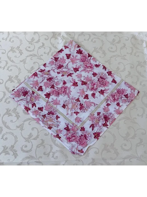 Lapastel Платок 1 шт 45х45 см сатин карманный хлопковый тканевый, 45x45 см, 1 шт, фото 3
