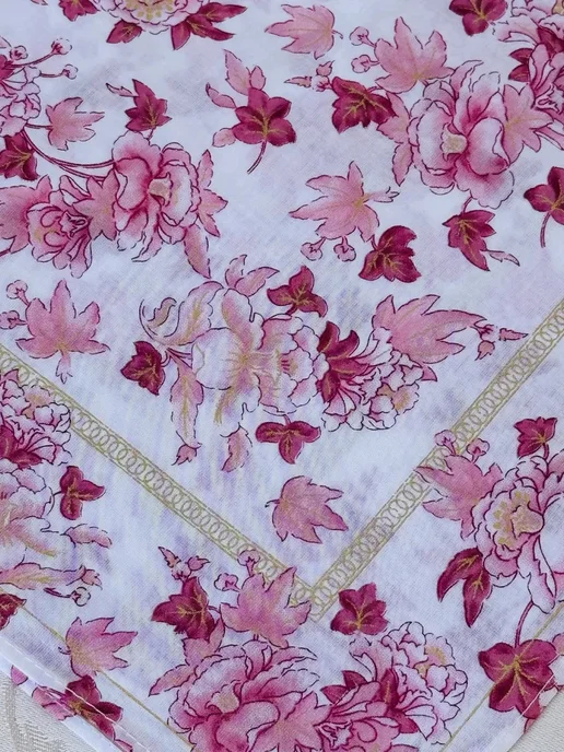 Lapastel Платок 1 шт 45х45 см сатин карманный хлопковый тканевый, 45x45 см, 1 шт, фото 4