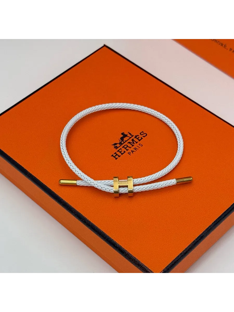 Браслет нить Hermes