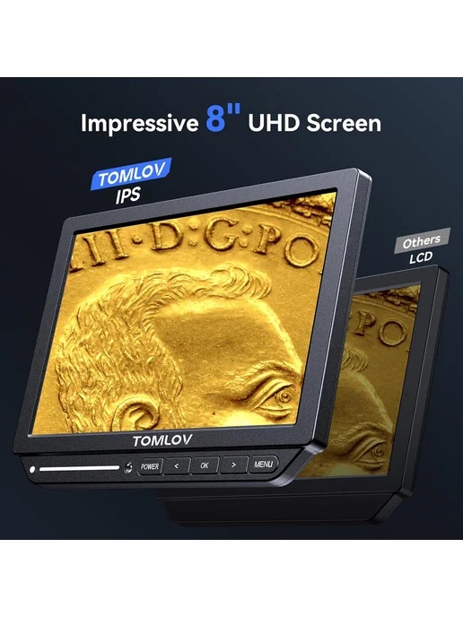 TOMLOV 4K автофокус профессиональный цифровой микроскоп Для ремонт, вариант, фото 3