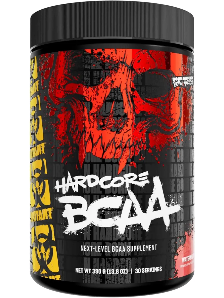 Аминокислоты Хардкор БЦАА, BCAA, 390 г - Арбуз