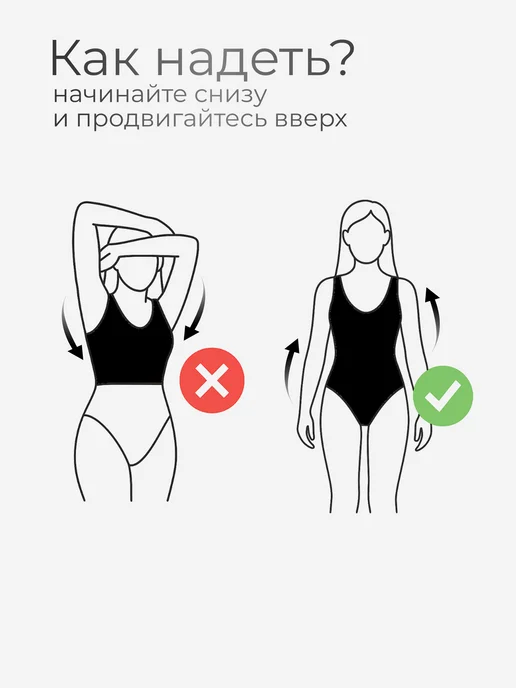 Ken Qo Боди утягивающее живот и бока skims, черный, фото 7