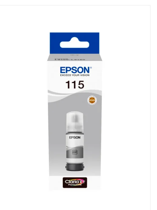 Epson Чернила 115 C13T07D54A, Gray, черный, фото 3