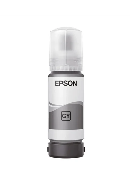 Epson Чернила 115 C13T07D54A, Gray, черный, фото 5