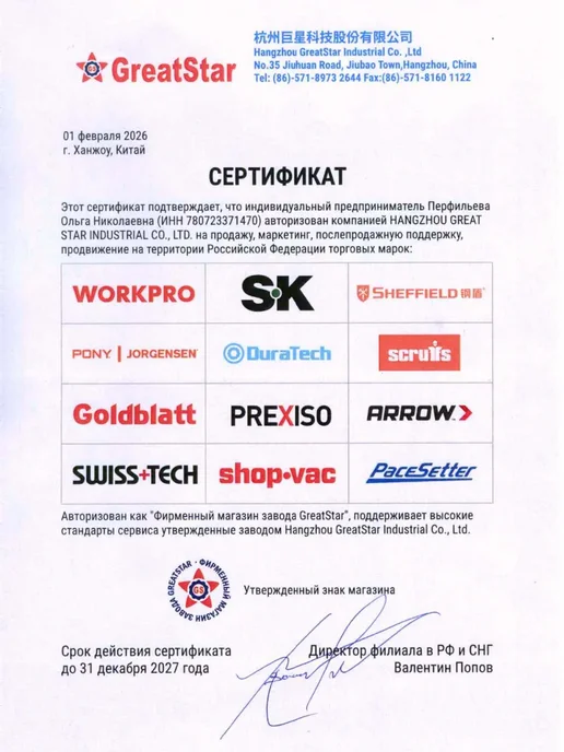 WORKPRO Клещи зажимные с фиксатором 250мм S048003, вариант, фото 3