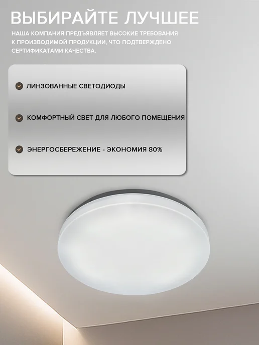 Neolight Люстра потолочная светодиодная на кухню, белый, фото 7
