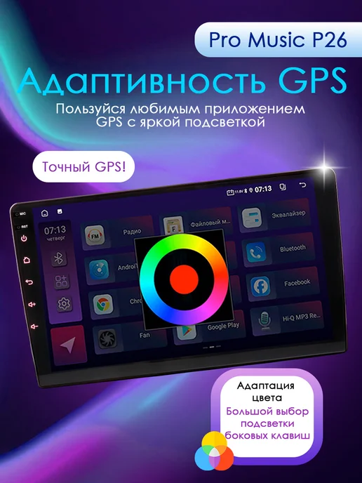 ProMusic Магнитола P26 для Toyota Land Cruiser Prado 150 13-17 6 128, вариант, фото 8