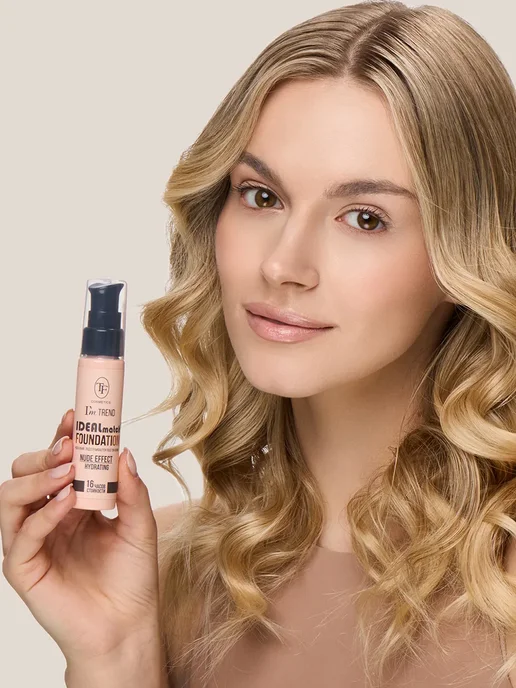 TF COSMETICS Тональный крем для лица IDEAL MATCH I’m TREND, тон 01, бежевый, фото 2