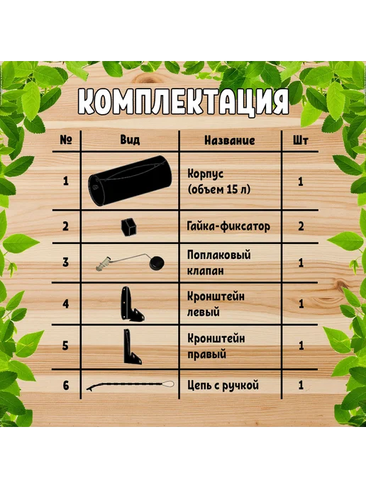 Жестянка Обливное устройство для бани черный 15 л, 15 л, фото 4