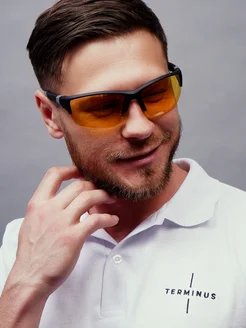 Очки солнцезащитные спортивные с желтыми стеклами тренд 2025 ОЧКИ ТЕРМИНУС 430292527 купить за 794 ₽ в интернет‑магазине Wildberries