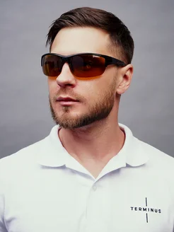 Очки солнцезащитные спортивные с поляризацией тренд 2025 ОЧКИ ТЕРМИНУС 430294731 купить за 764 ₽ в интернет‑магазине Wildberries