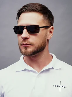 Очки солнцезащитные с поляризацией узкие тренд 2025 ОЧКИ ТЕРМИНУС 430326683 купить за 823 ₽ в интернет‑магазине Wildberries