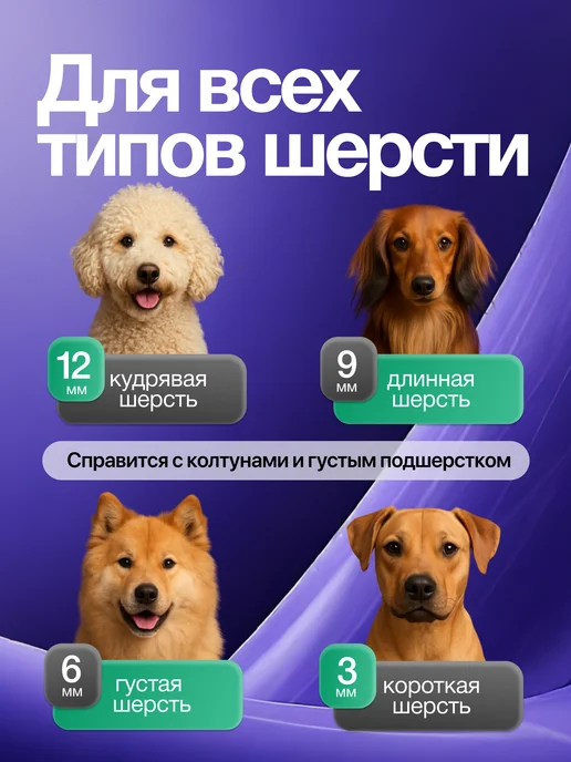 Шерстяные на ветру Машинка для стрижки собак и кошек, вариант, фото 2