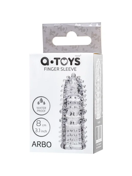 A-Toys by TOYFA Насадка на палец Arbo, белый, фото 8