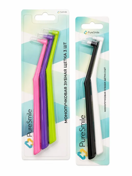 PureSmile Монопучковая зубная щетка Набор Монопучок, вариант, фото 8