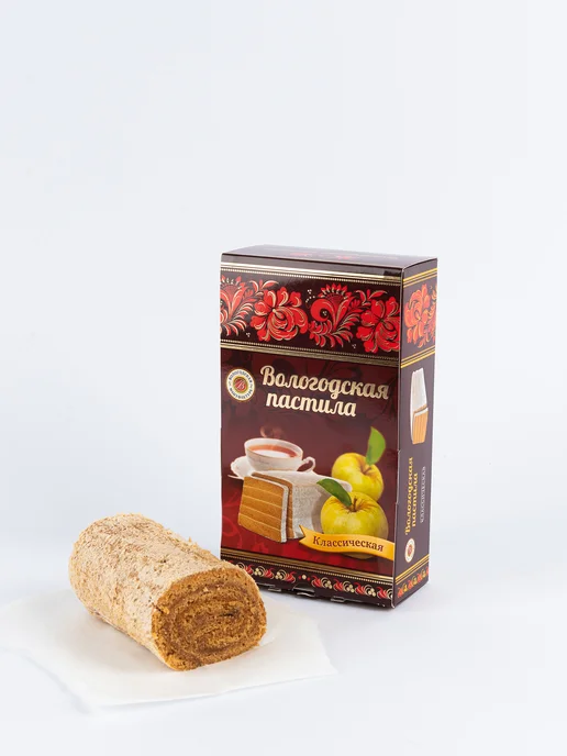 Вологодская мануфактура Вологодская пастила классическая, вкус брусника, 300гр, 300 г, фото 8