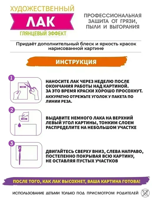 Art on Canvas Королева бабочек Картина по номерам на холсте 40х50 см, 40x50 см, фото 5