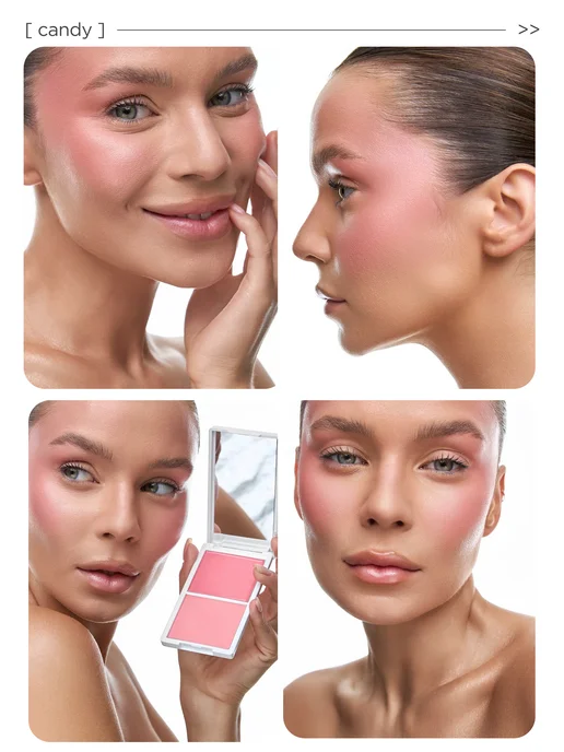HA LO BEAUTY Румяна для лица 2 в 1, вариант, фото 4