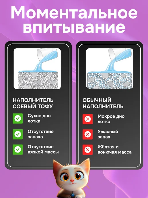 TOOCATTISH Наполнитель для кошачьего туалета комкующийся 10 кг 24 л, 10 кг, 24 л, фото 2