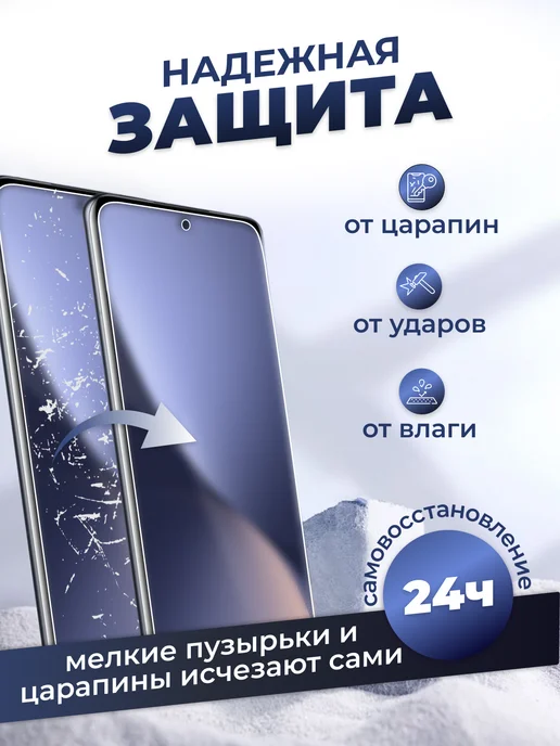 Soft Armor Пленка гидрогелевая матовая на Honor X9a, вариант, фото 2