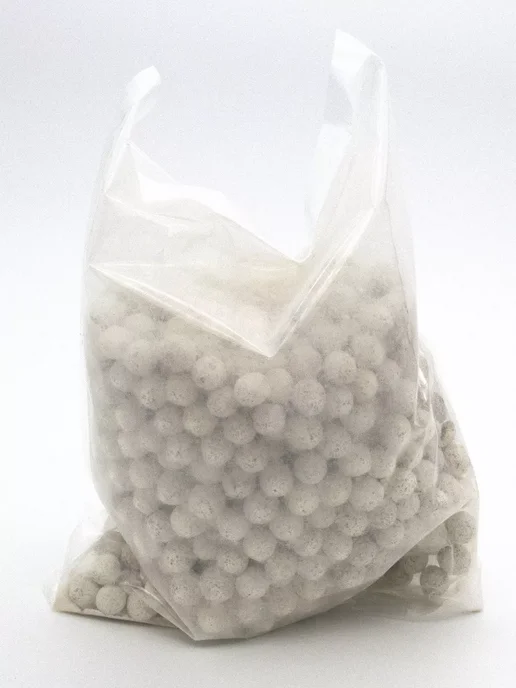 GLOXY Hollow Bio Beads 1л наполнитель для фильтра, 1 л, фото 2