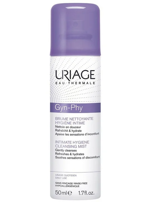 URIAGE Gin-Phy Очищающая дымка-спрей для интимной гигиены, 50 мл, 50 мл, фото 7