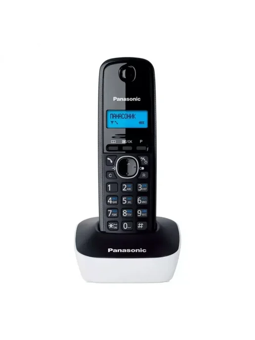 Panasonic Беспроводной телефон DECT серый KX-TG1611 RUH, белый, фото 3