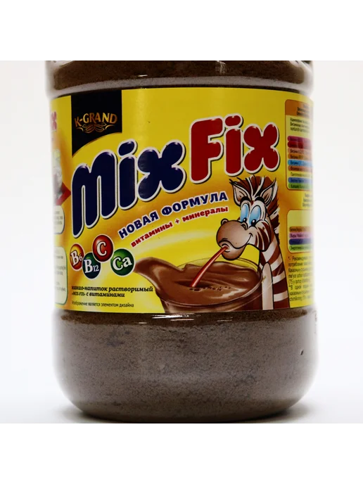 Mix Fix Какао-напиток растворимый, 2 шт. по 375 гр, 2 шт, 375 г, фото 2