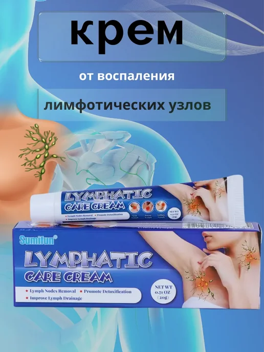 KOSher мазь лимфодренажная снимает воспаление с лимфоузлов, 20 мл