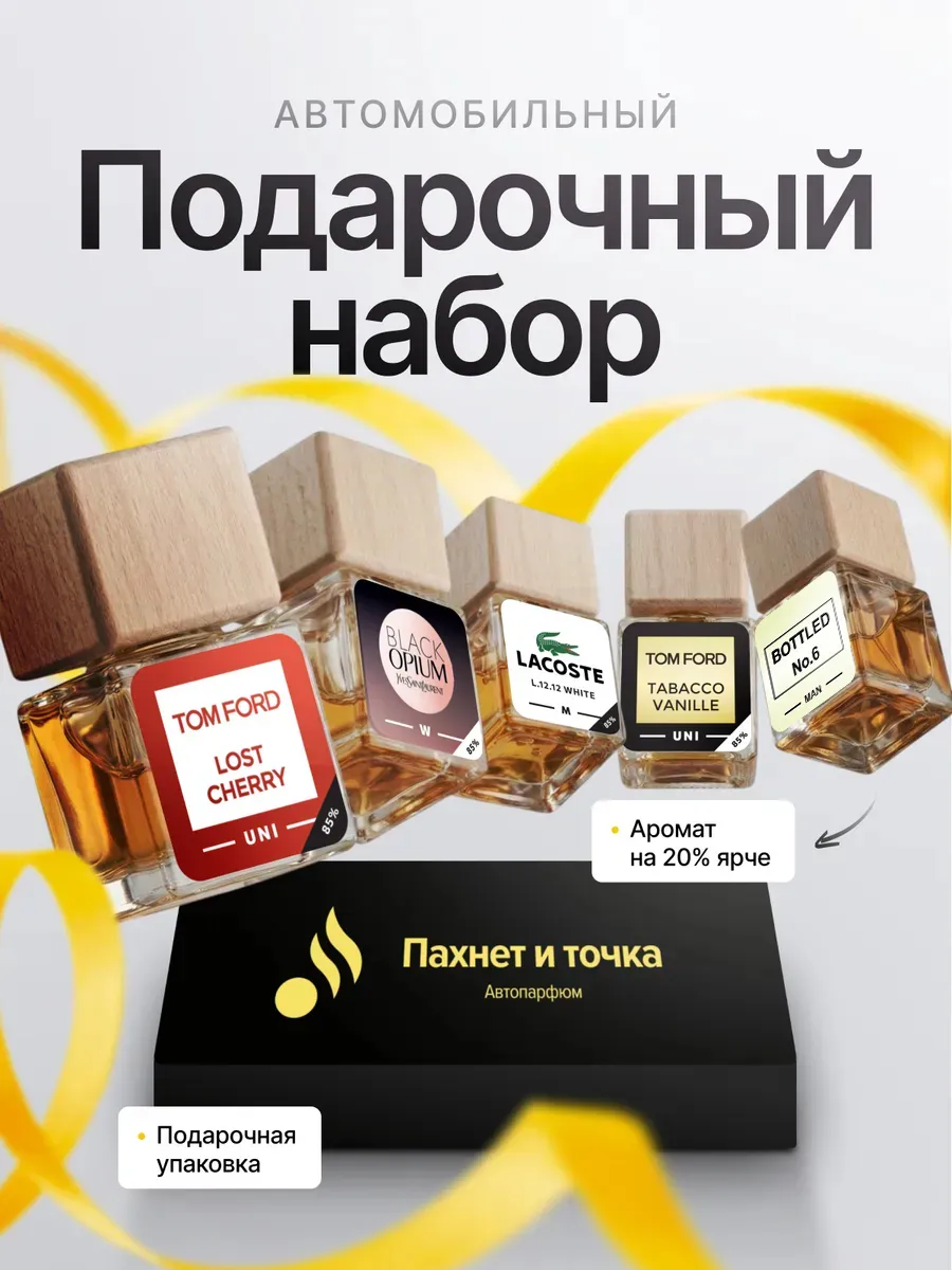 Ароматизаторы в машину в подарочной упаковке