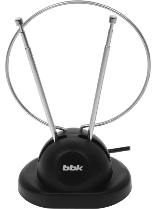 BBK Антенна для телевизора DA02 комнатная черная, DVB-T, фото 3