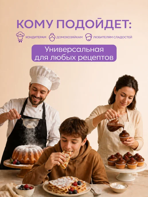 ZEROCAKE Сахарная пудра 1 кг мелкодисперсная, 1 кг, фото 5