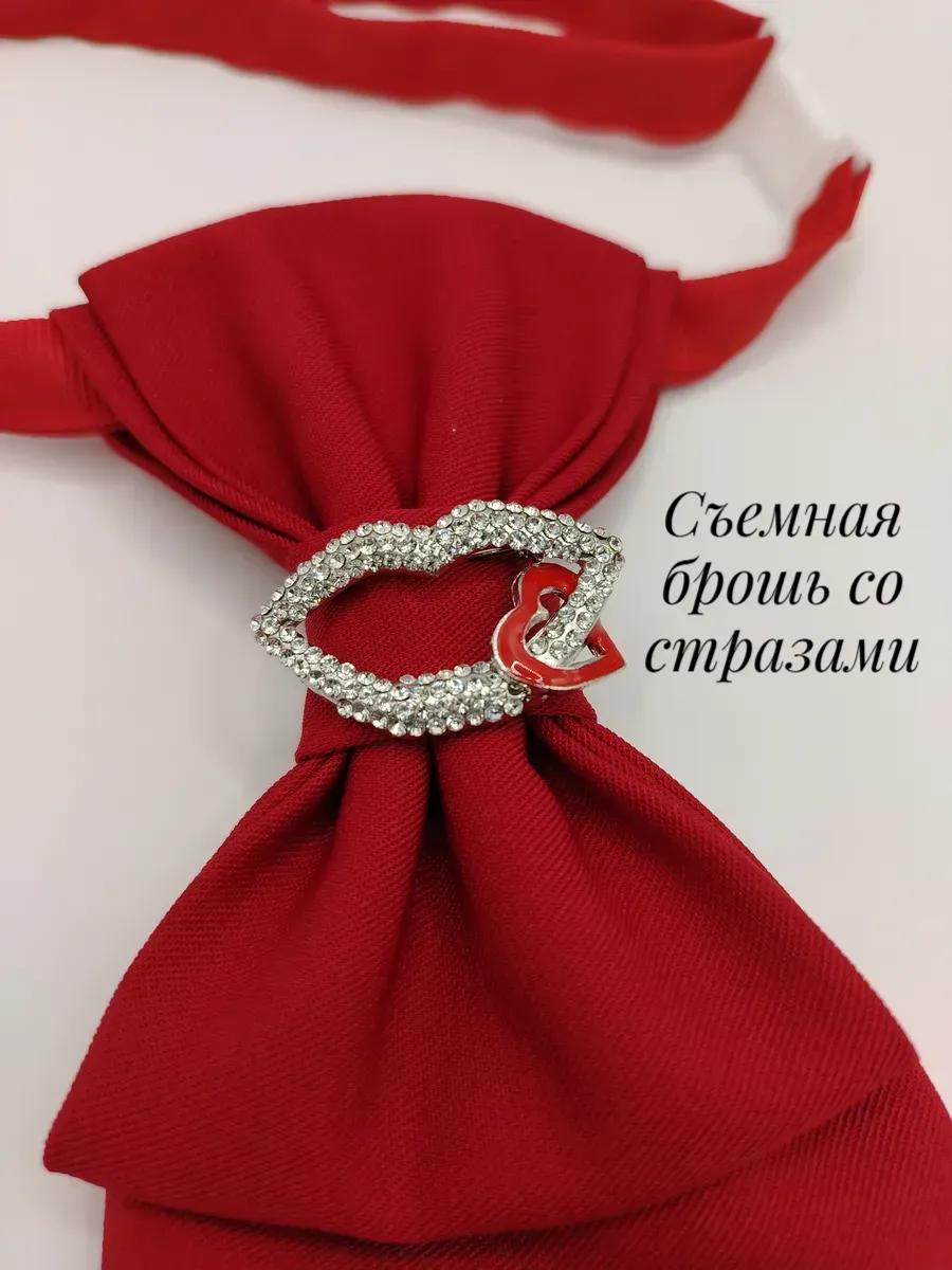 Галстук красный 006-0026Кр