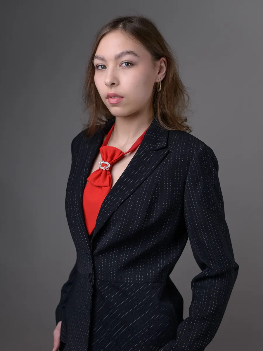 Галстук красный 006-0026Кр