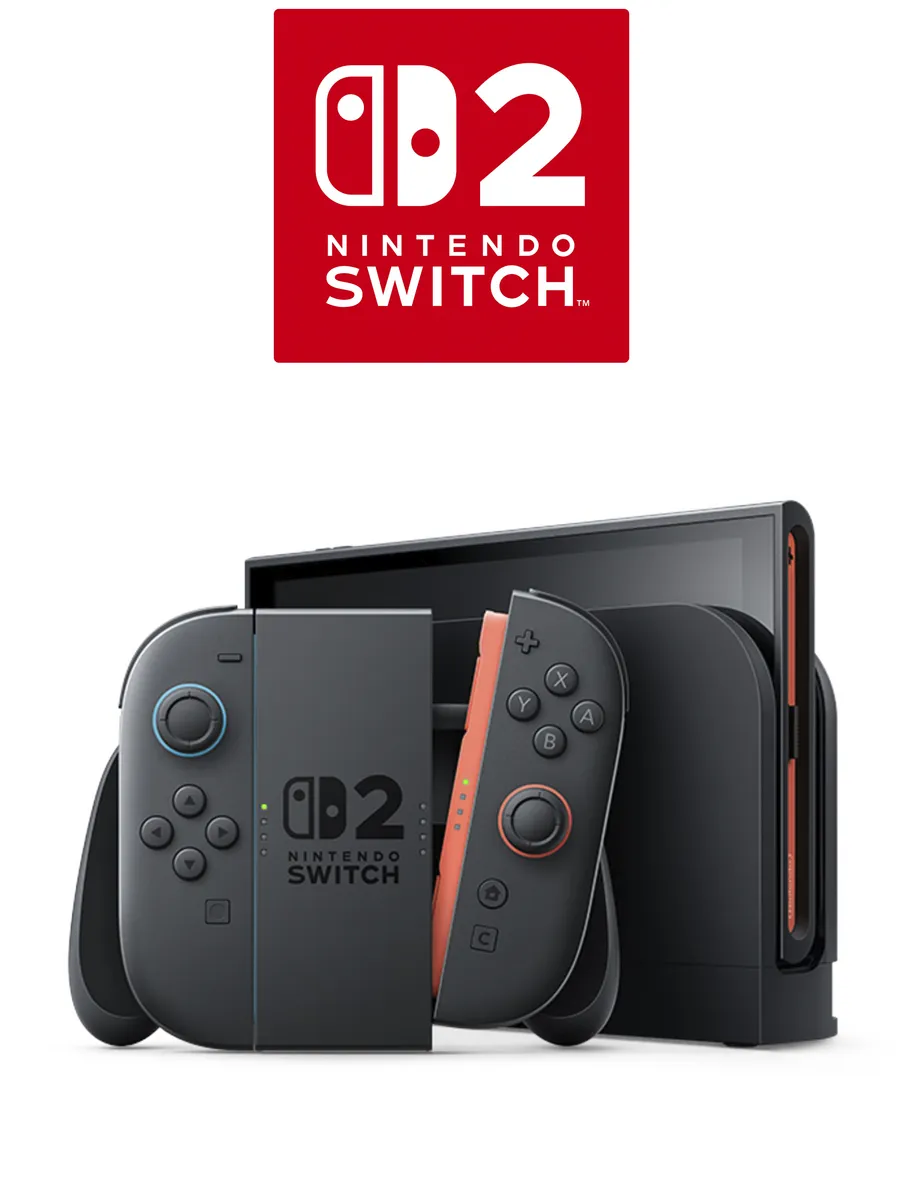 Nintendo Игровая приставка Switch 2, 256 ГБ, черный