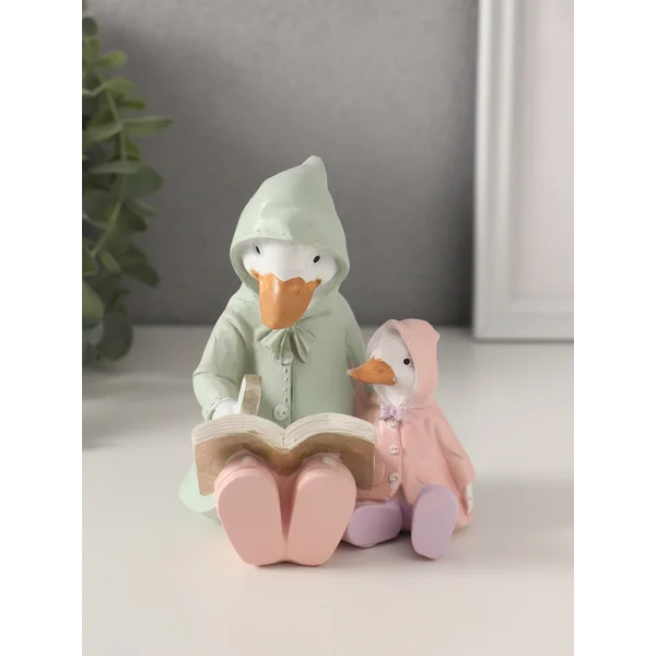 Фигурка Утка с утенком