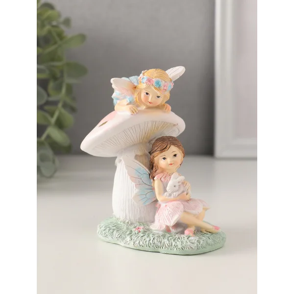 Фигурка Девочки феи с грибочком