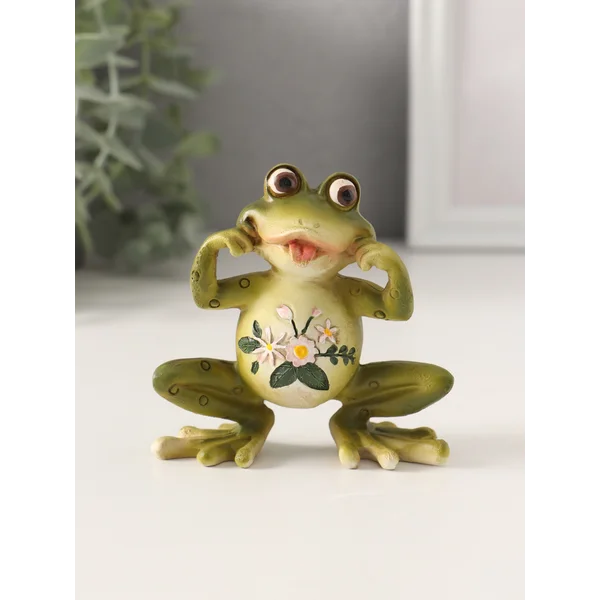 Фигурка Лягушонок строит рожицы