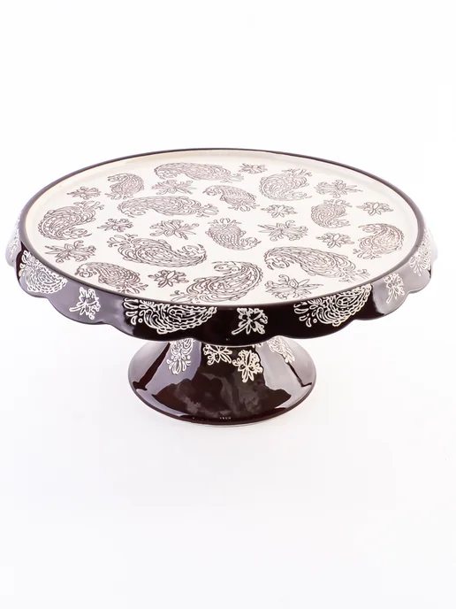 Тортовница керамическая - фото 5