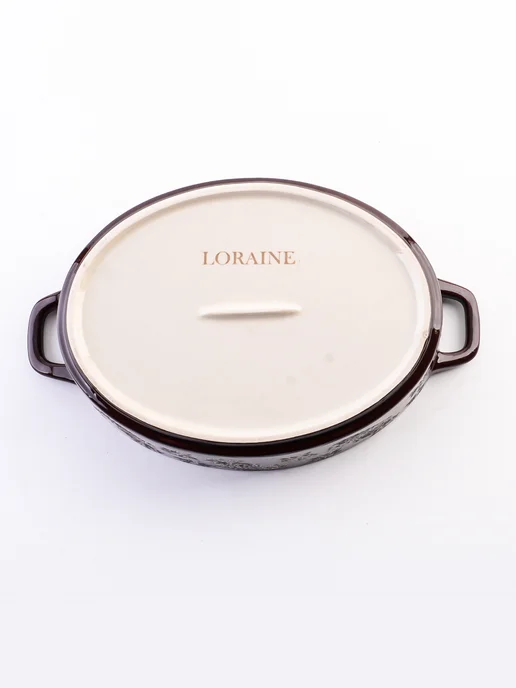 кастрюля керамическая с крышкой жаропрочная 850 мл - фото 9