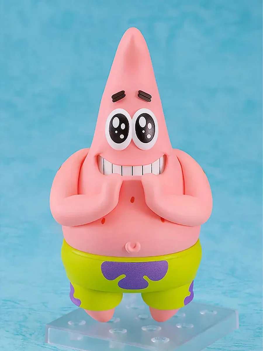 Фигурка Nendoroid Губка Боб квадратные штаны Патрик 10см