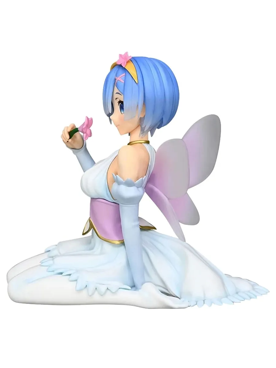 Фигурка Аниме Noodle Stopper Re:Zero Rem Flower Fairy 20см