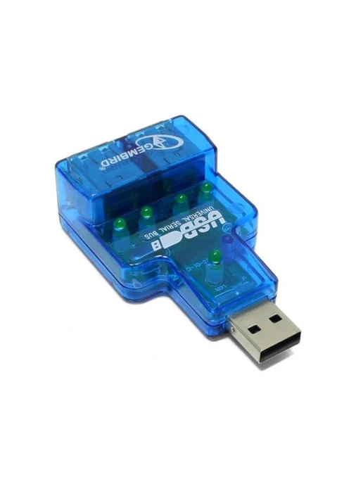 GEMBIRD Разветвитель USB порта UHB-CN224, синий, фото 2