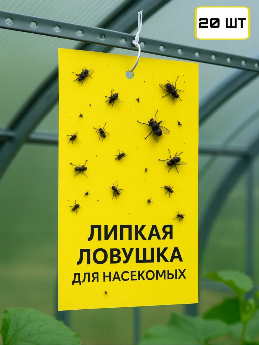 Липкая ловушка для насекомых