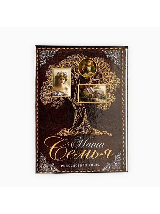 Элегантная семейная родословная книга, вариант