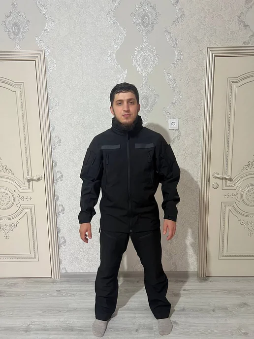KHALIL Костюм мембранный Soft Shell черный СПН, черный