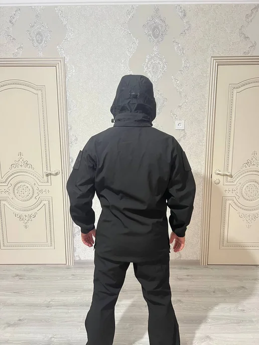 KHALIL Костюм мембранный Soft Shell черный СПН, черный, фото 7